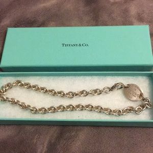 Tiffany silver choker necklace